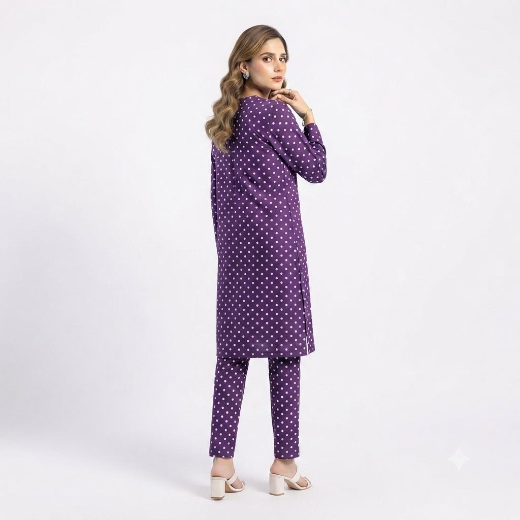 Luxury Unstitched Printed 2-pc